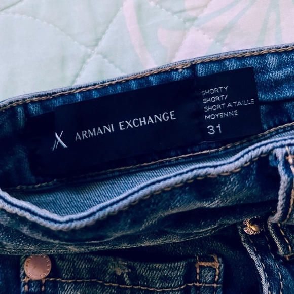 Armani Exchange Lace inset Shorts - Picture 4 of 5